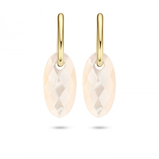 Blush Oorbedels Mother of Pearl Long Shape - 616184