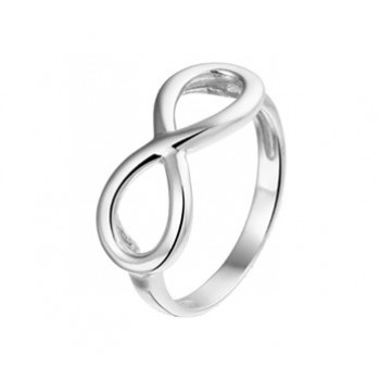 Zilveren ring infinity mt 15,5 - 606627