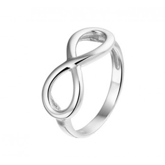 Zilveren ring infinity mt 15,5 - 606627