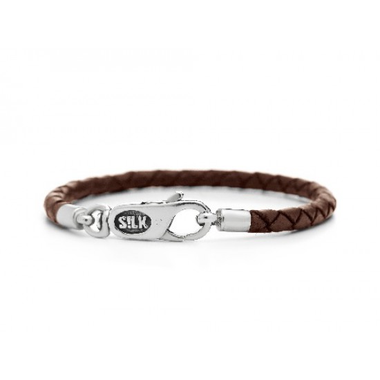 S!LK Armband Roots Leaher Cognac 830.19 - 607422