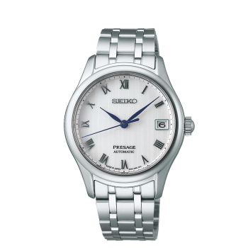 Seiko Dames Presage Automaat Staal Wit SRPF49J1 - 616052 Seiko Dames Presage Automaat Staal Wit SRPF49J1 - 616052