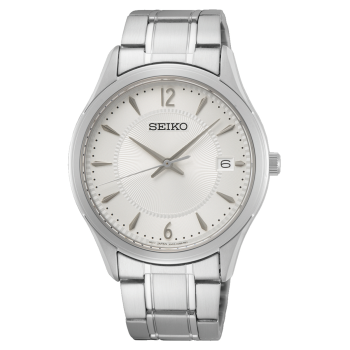 Seiko Staal Wit 100mtr SUR417P1 - 616054 Seiko Staal Wit 100mtr SUR417P1 - 616054