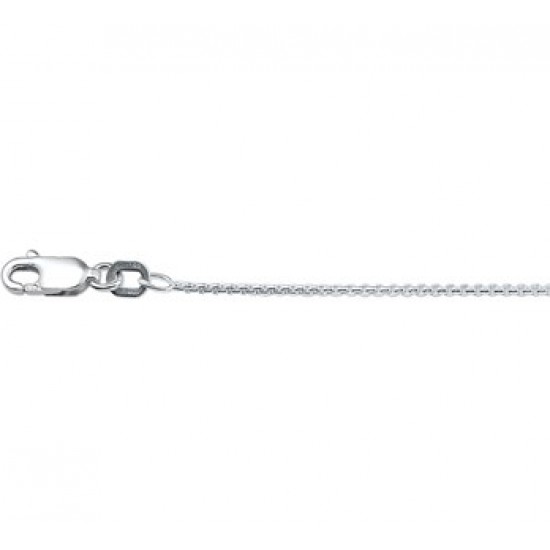 Zilver venetiaans collier 42cm 1.2mm - 608075