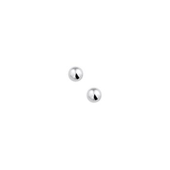 Zilveren oorknoppen 5mm - 608102