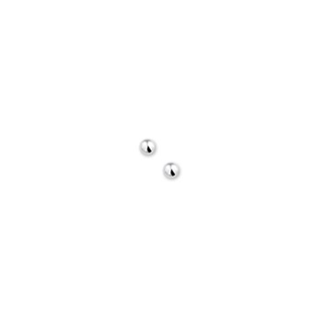 Zilveren oorknoppen 3mm - 608104