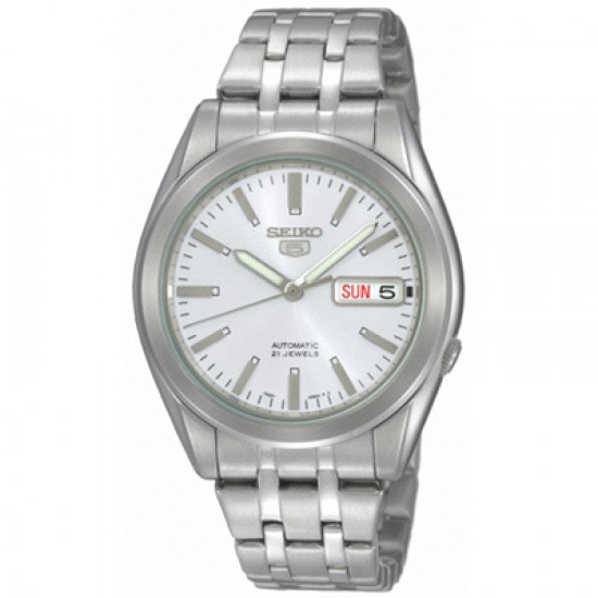 Seiko Automaat Staal dag/datum SNKG93K1 - 608268