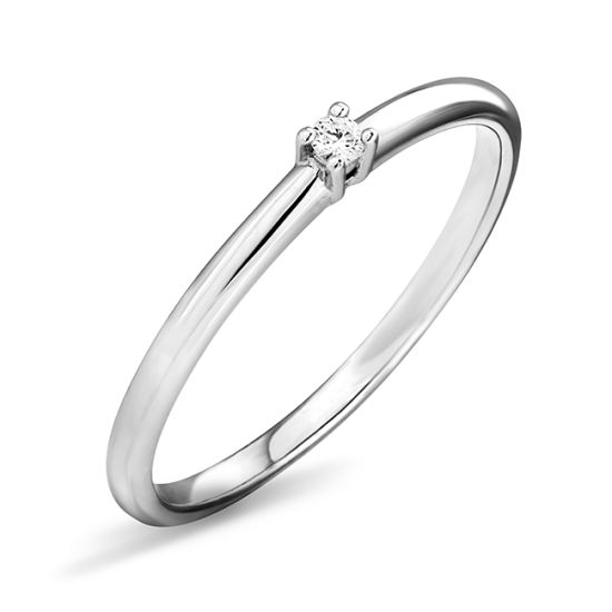 Rosa di Luca Diamonds zilveren ring maat 56 - 608375 Rosa di Luca Diamonds zilveren ring maat 56 - 608375