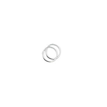 Zilveren oorring 6x1.3mm - 608472