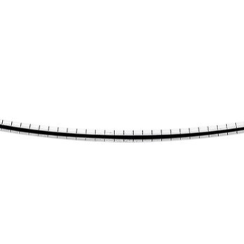 Zilver omega collier 45cm 2.75mm - 610677 Zilver omega collier 45cm 2.75mm - 610677