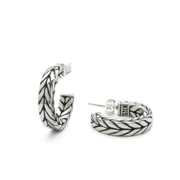 S!LK Earring Arch Silver 399 - 610808
