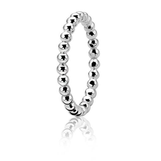 ZINZI zlveren ring met balletjes maat 54 ZIR923-54 - 609768 ZINZI zlveren ring met balletjes maat 54 ZIR923-54 - 609768