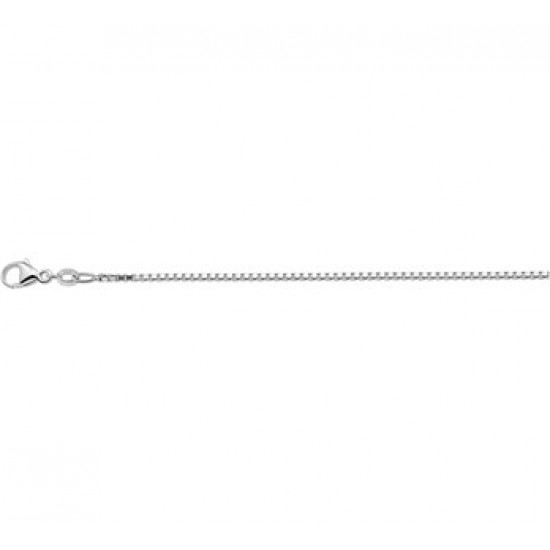 Zilver venetiaans collier 45cm 1.2mm - 610662