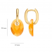 Blush Oorbedels Citrine 810CITO - 612035