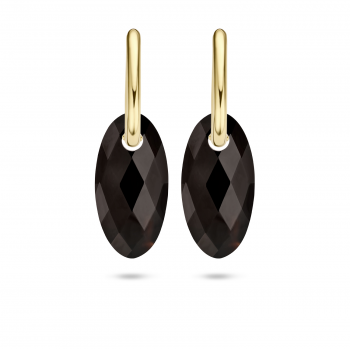 Blush Oorbedels Black Onyx Long Shape - 612687