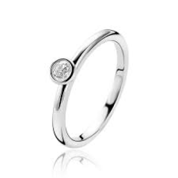 ZINZI zilveren aanschuifring met zirconia 4.5mm maat 56 ZIR1177-56 - 611414 ZINZI zilveren aanschuifring met zirconia 4.5mm maat 56 ZIR1177-56 - 611414