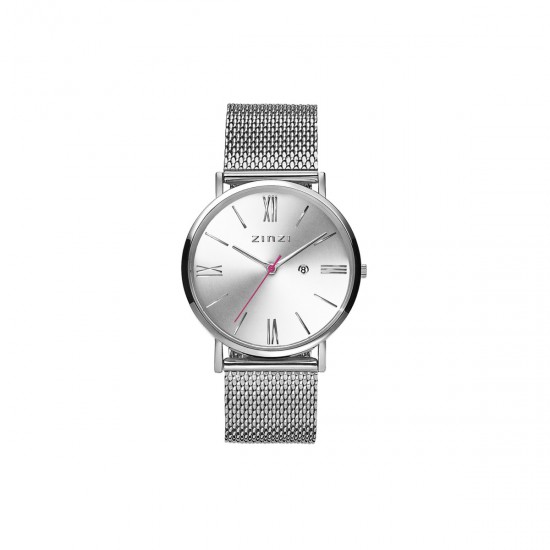 ZINZI Watch Retro Roman Silver ZIW502 - 611378