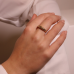 Ti Sento Ring Verguld 12164SY/52 - 614714