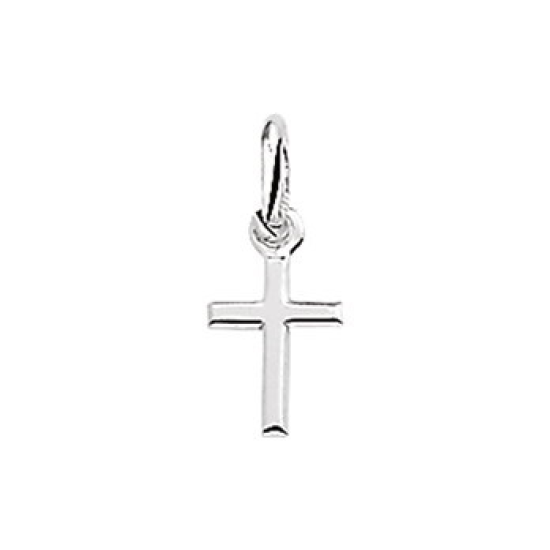 Zilveren hanger kruis 10.5x6mm - 614198