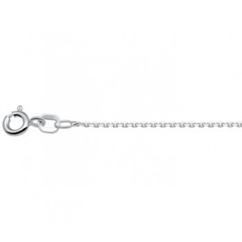 Zilver anker collier 50cm 1.1mm - 614300