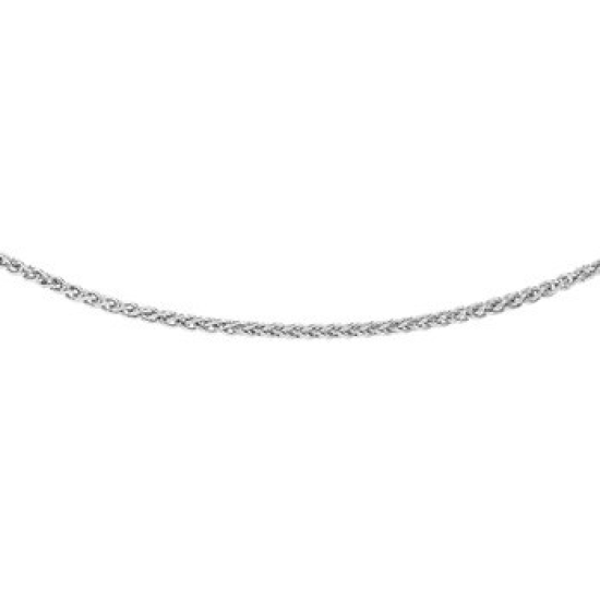 Zilver vossestaart collier 50cm 1.6mm - 614326