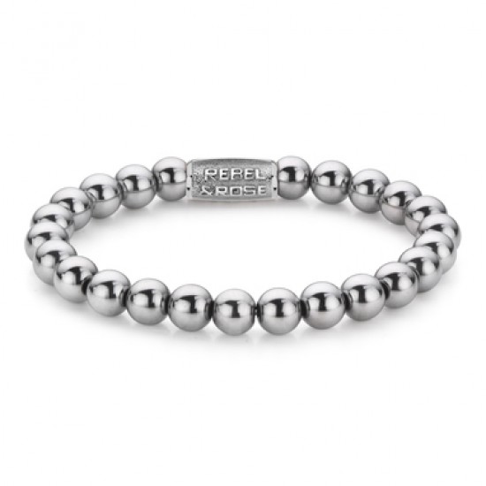 Rebel & Rose Jewelry Bracelet Silver Shine DV 8mm L - 614079