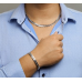 Zilveren schakel armband 21cm 8.2mm - 614527 Zilveren schakel armband 21cm 8.2mm - 614527