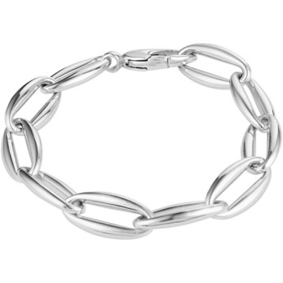 Zilveren schakel armband 19cm 10.2mm (H623) - 614530 Zilveren schakel armband 19cm 10.2mm (H623) - 614530
