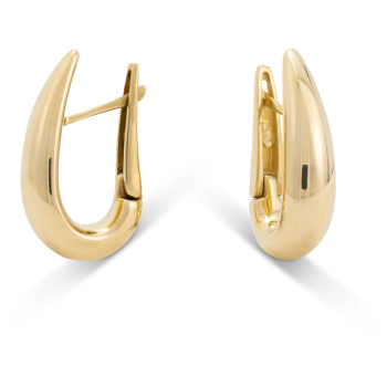 Monzario 14krt gouden creolen - 614625