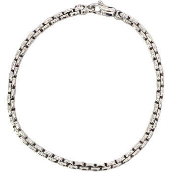 Monzario 14krt witgouden armband 612A - 615161