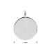 Zilveren plaatjes hangers 18mm - 615323