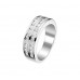 Zilveren ring met zirkonia maat 21 - 615404