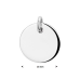 Zilveren graveerhanger rond 16mm - 615053 Zilveren graveerhanger rond 16mm - 615053