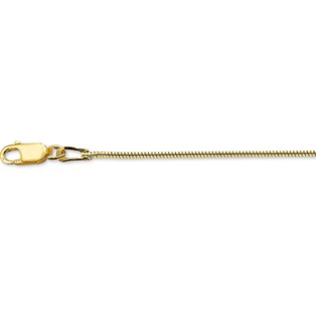 14krt gouden slang collier 45cm 1.4mm - 615508