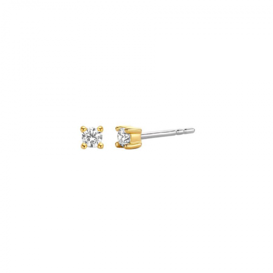 Ti Sento Oorbellen Verguld 3mm 7835ZY - 615670
