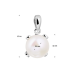 Zilveren hanger met parel 9.5mm - 615841