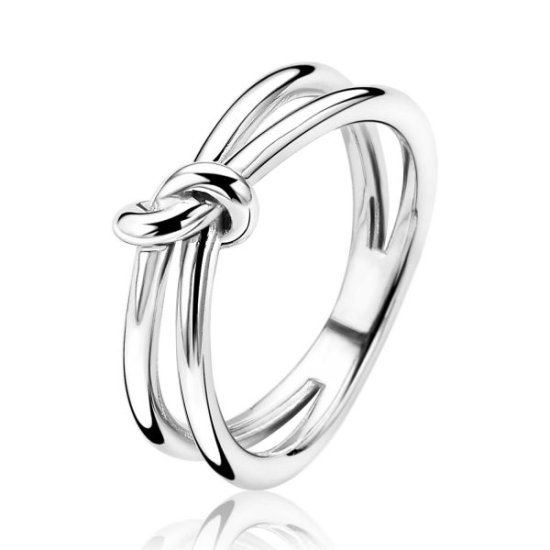 Zinzi zilveren ring met knoop maat 54 ZIR1571 - 616099