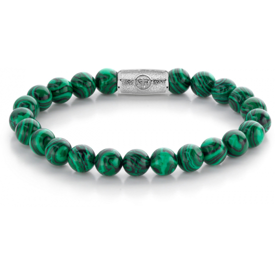 Rebel & Rose Jewelry Bracelet Malachite Green 8mm L - 616413