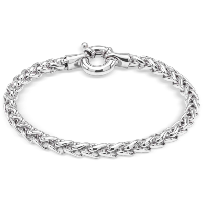 Monzario Zilver Armband Palmier 19cm 4.6mm ARG172A - 616603