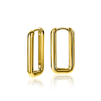 ZINZI klapcreolen verguld ZIO2223G - 616876