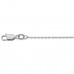 Zilver anker collier 42cm 1.3mm - 617229