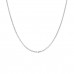 Zilver anker collier 42cm 1.3mm - 617229