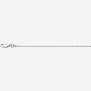 Zilver anker collier 45cm 1.6mm - 617231