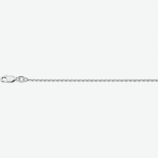 Zilver anker collier 45cm 1.6mm - 617231