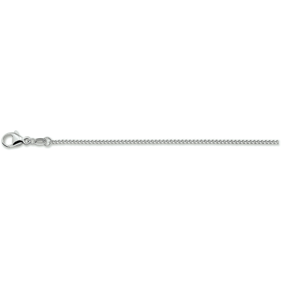 Zilver gourmet collier 45cm 1.4mm - 617233 Zilver gourmet collier 45cm 1.4mm - 617233