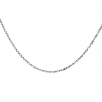 Zilver collier 42cm 1.0mm - 617238