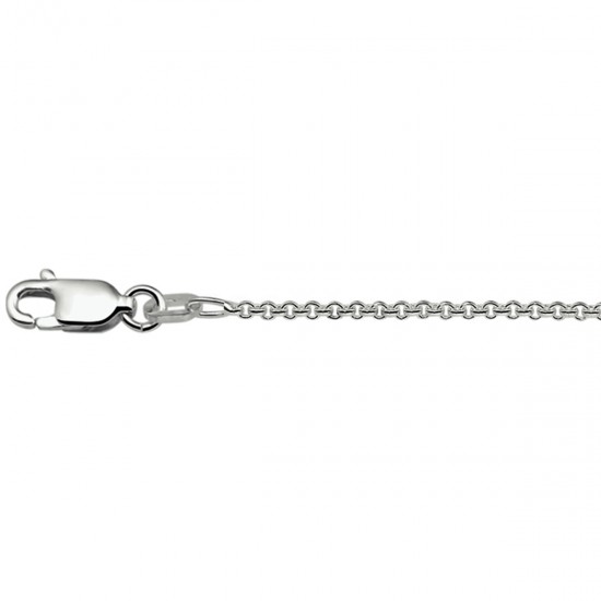 Zilver collier 41-45cm 1.4mm - 617245