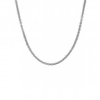 Zilver anker collier 45cm 1.4mm - 617247