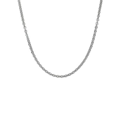 Zilver anker collier 45cm 1.4mm - 617247