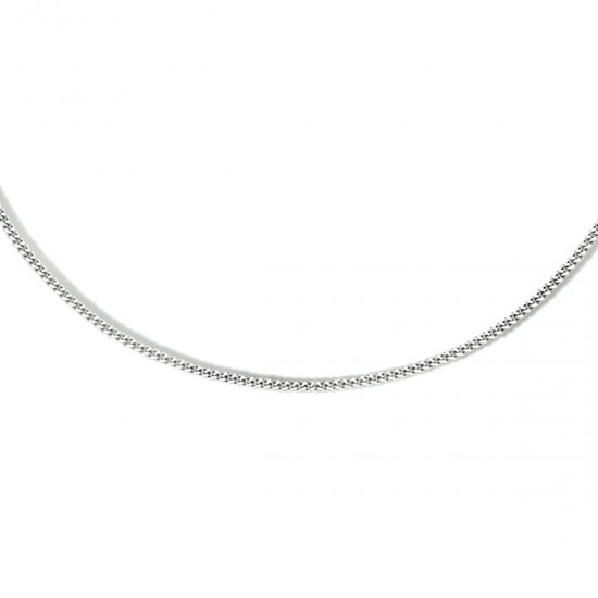 Zilver gourmet collier 42cm 1.1mm - 617248