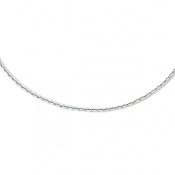 Zilver anker collier 45cm 1.1mm - 617250